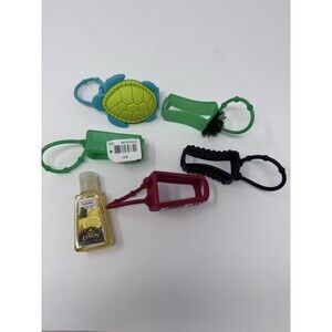 Bath & Body Works PocketBac Hand Sanitizer Holders Set of 5 & Lemon Sanitizer